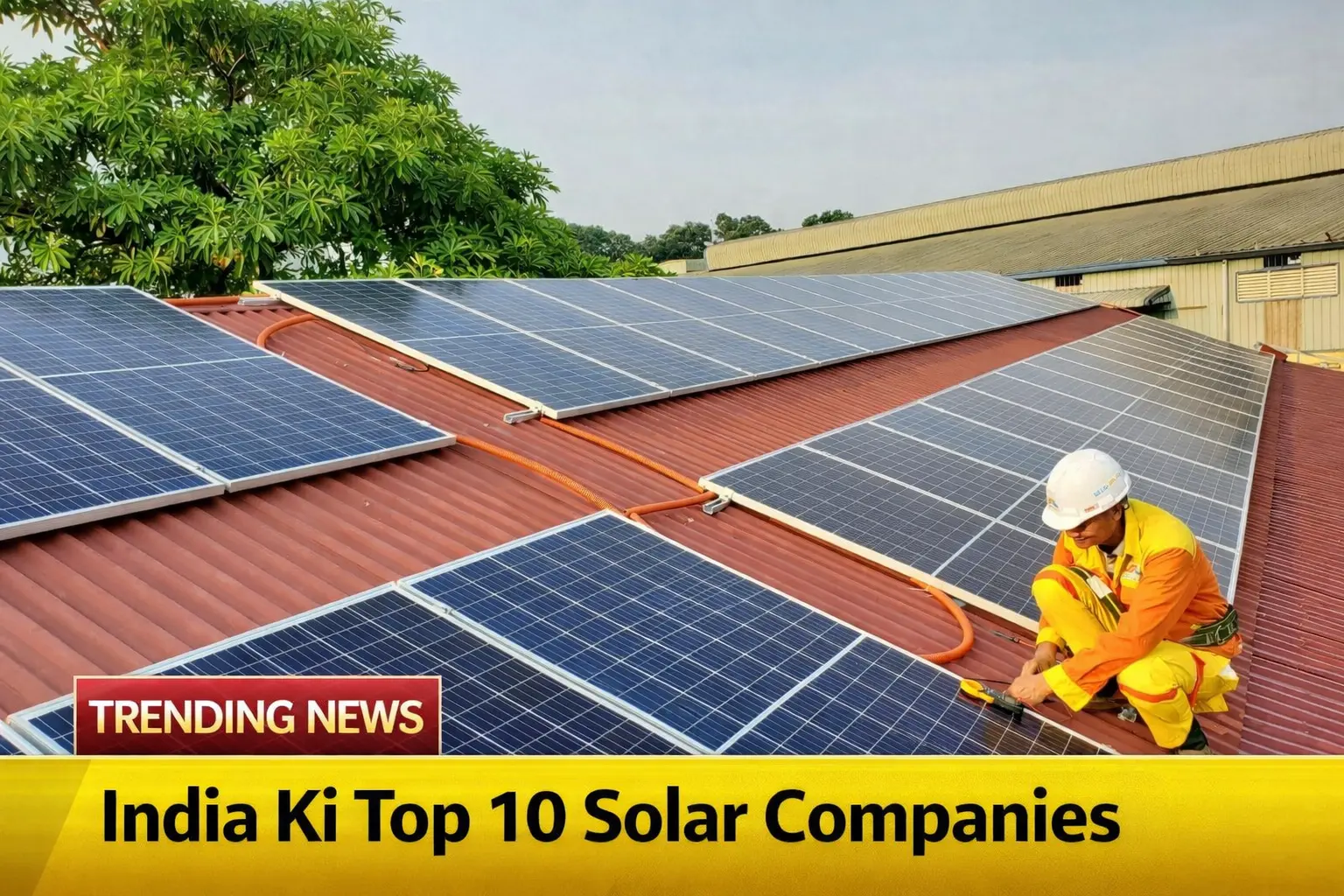 India Ki Top 10 Solar Companies
